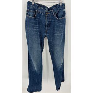 East/West Attitude/Latitude Mens Button Fly Relaxed Fit Denim Jeans